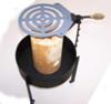Stump Grill Showing Hole at Base of Leg